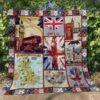 United Kingdom Quilt Blanket Ver 5  Quilt